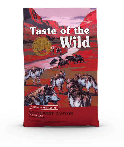 [074198614363] Taste of the Wild Southwest Canyon Canine Dry Food (12.2 kg)