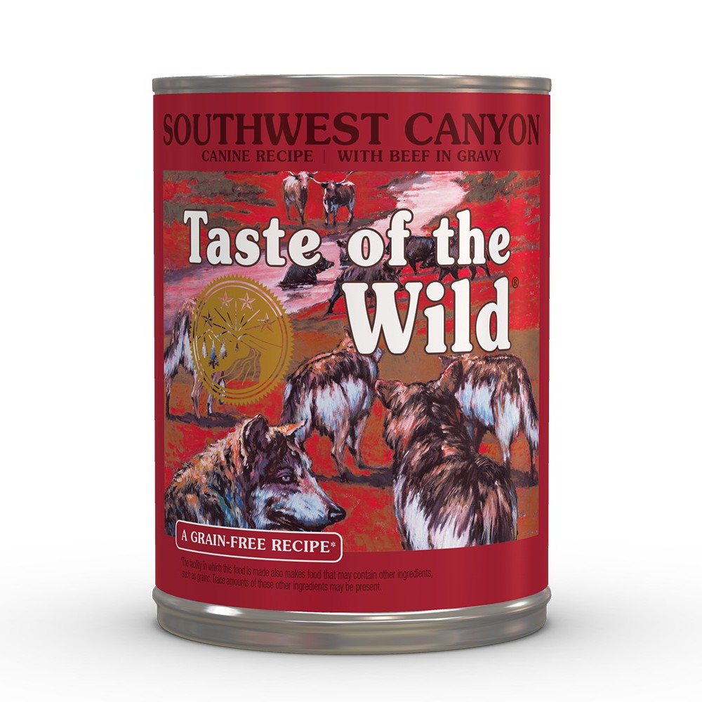 Taste of the Wild Southwest Canyon with Beef in Gravy – 390g