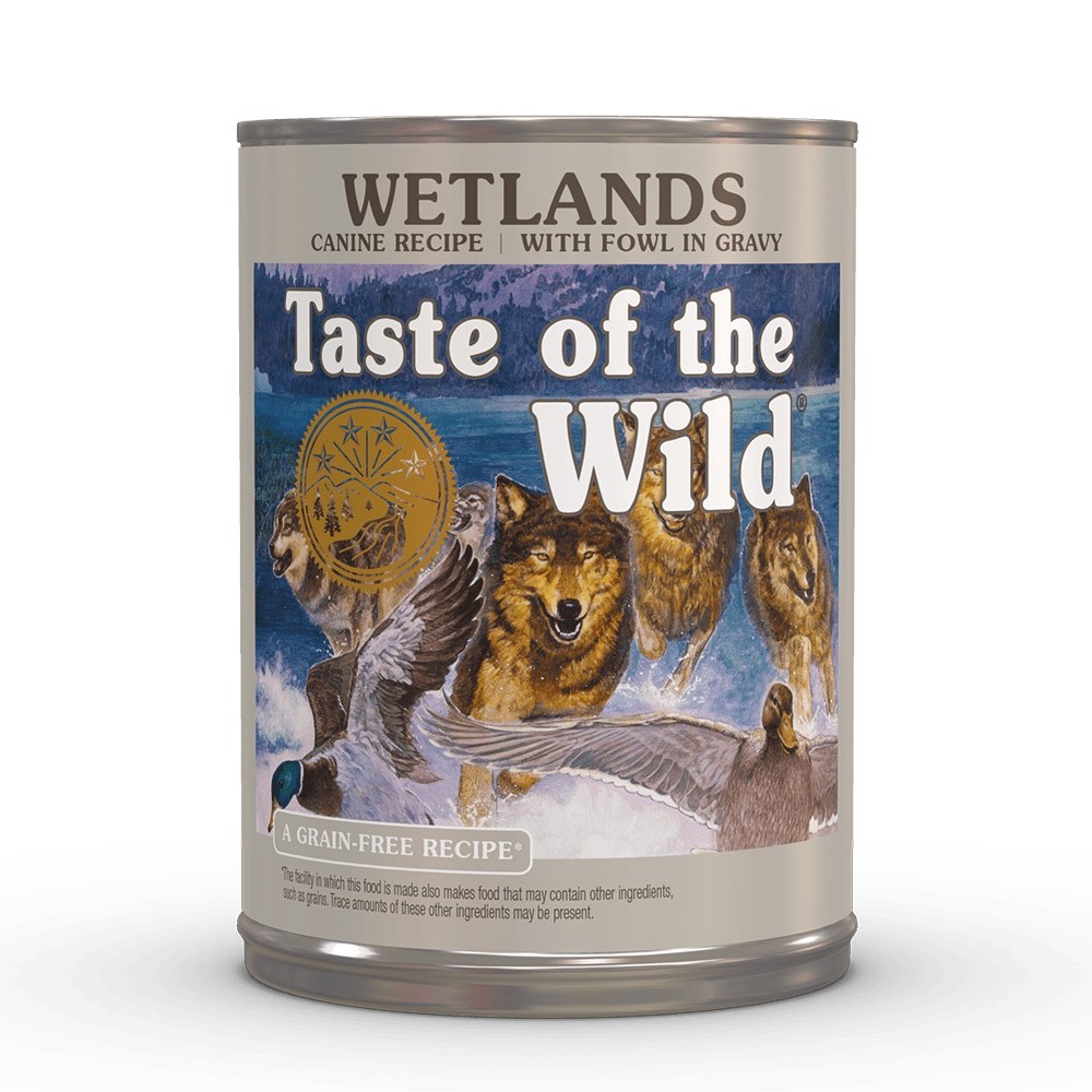 Taste of the Wild Wetlands Canine with Fowl in Gravy – 390g