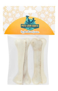 Pets.Love.Earth Denta Fun Duck Chewing Bones with duck filling, 10 cm, 2 pcs./70 g