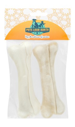Pets.Love.Earth Denta Fun Duck Chewing Bones with duck filling, 12 cm, 2 pcs./120 g