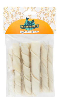 Pets.Love.Earth Denta Fun Duck Chewing Rolls with duck filling, 12 cm, 15 pcs./270 g