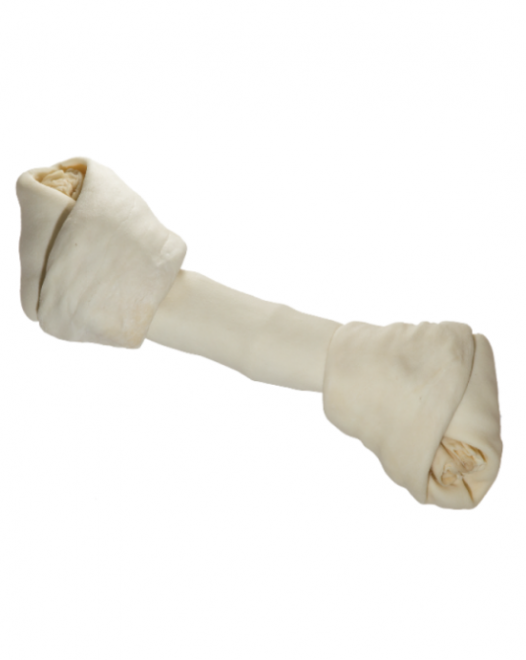 Pets.Love.Earth Knotted Rawhide Bone 12"