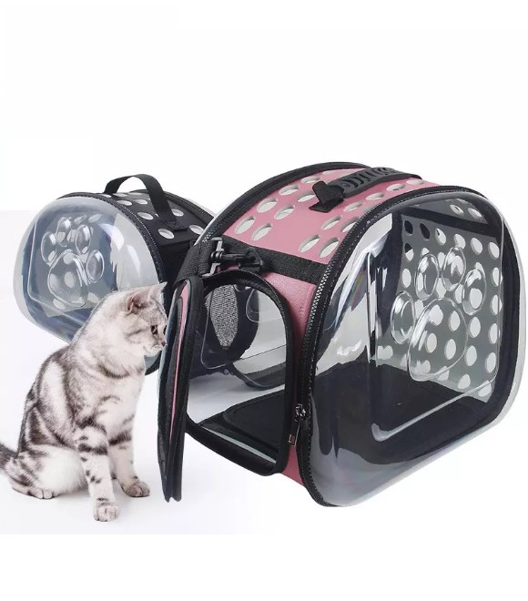 Pets.Love.Earth Pet backpack Transparent S