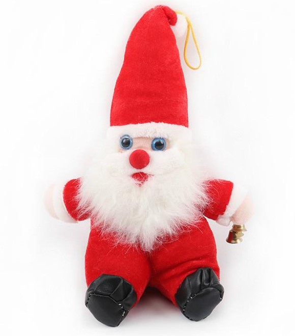 Pets.Love.Earth Santa with bell Plush Toy