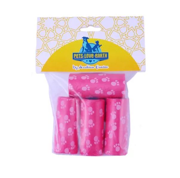 عبوات أكياس النفايات - 4 عبوات من بت لوف إيرث