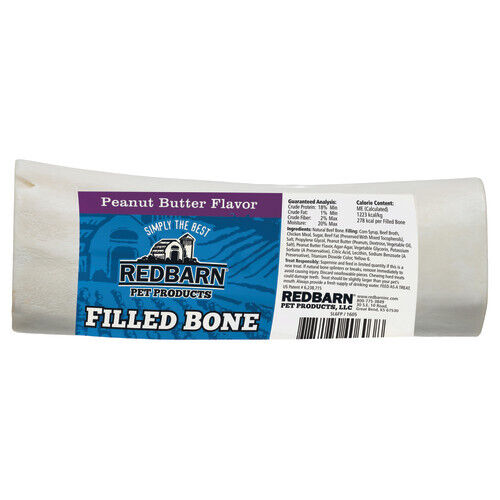 Redbarn Filled Bone Peanut Butter (Large)