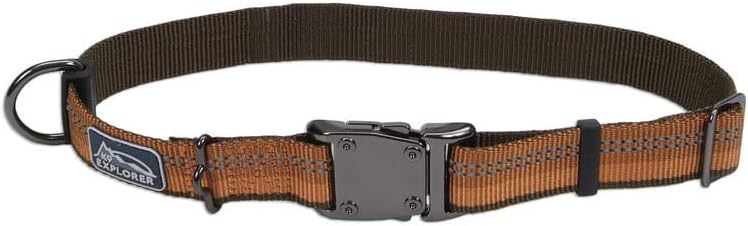 SafariPet K9 Explorer Collar 12"-18" Orange