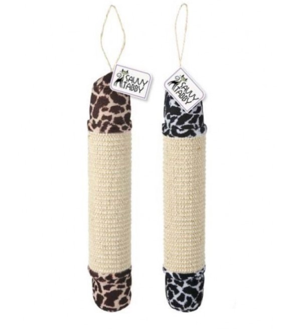 Savvy Tabby Wild Time Sisal Stick Black