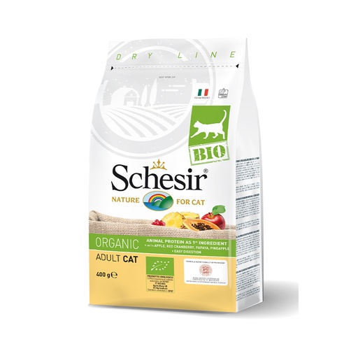 [8005852130006] Schesir Bio Maintenance with Chicken For Adult Cats 400g