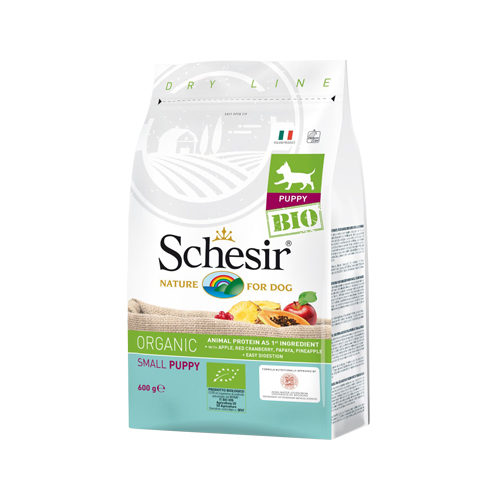[8005852130068] Schesir Bio Organic with Fruits For Kitten 400g