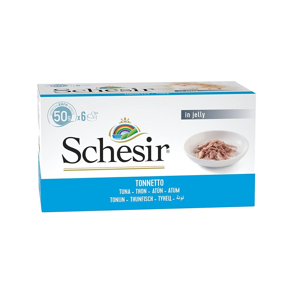 Schesir Can For Cat Tuna 6x50g Per Pack