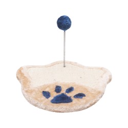 Scratch It! SIT 824 Beige and Blue Pad With Spring Ball 35x30x30