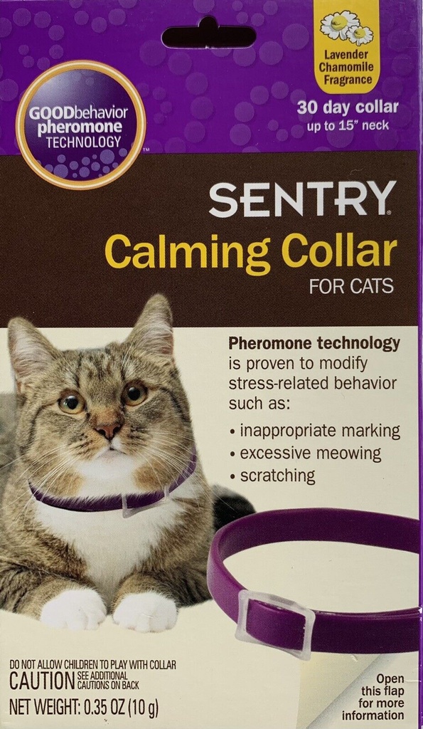 Sentry Pheromone Calming Collar Cat