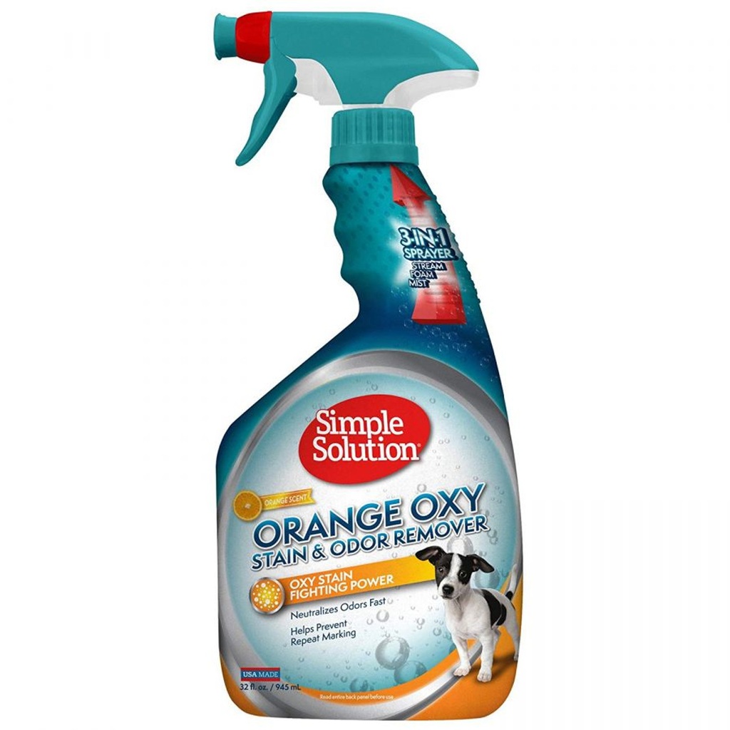 Simple Solution Oxy Charged Stain and Odor Remover 945ml
