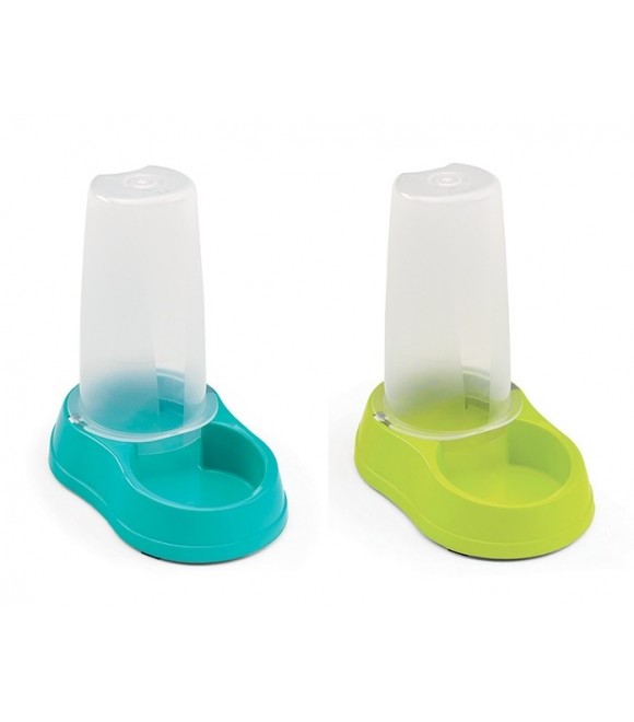 Stefanplast Break Reserve Water/Food Dispenser 0.65 L – Niagara Blue 