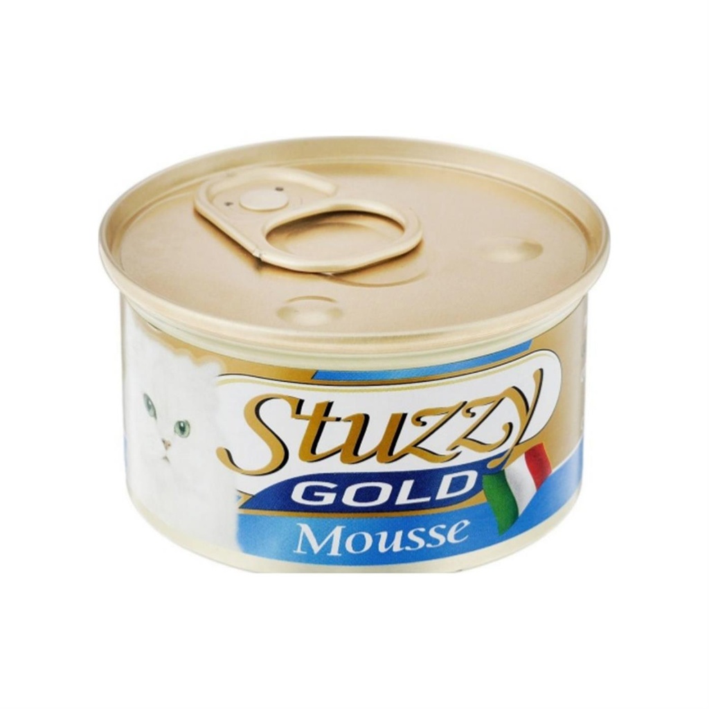 Stuzzy Can Gold Mousse With Rabbit 85g
