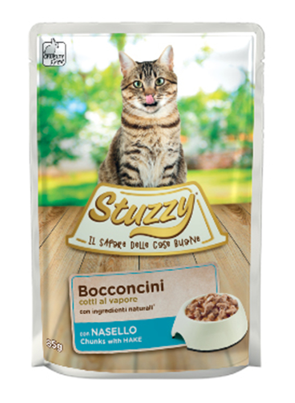 Stuzzy Cat Bocconcini Cod with Chunks 85g