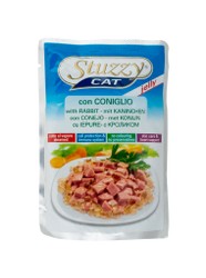 Stuzzy Cat Con Coniglio Jelly With Rabbit Pouch100g