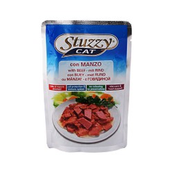 Stuzzy Cat Con Manzo With Beef Pouch 100g