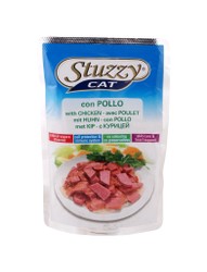 Stuzzy Cat Con Pollo With Chicken Pouch 100g