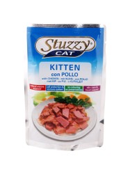 Stuzzy Cat Kitten Con Pollo With Chicken Pouch 100g