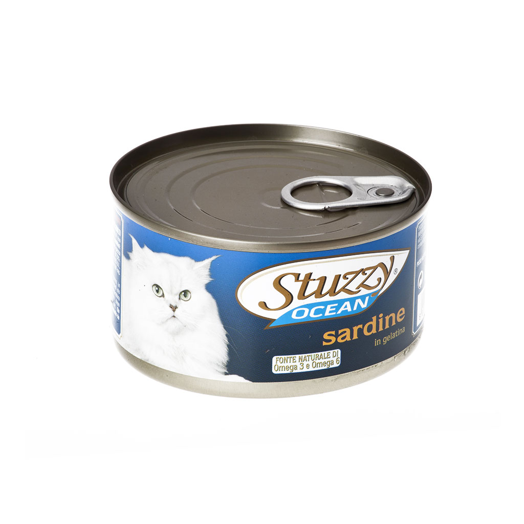 Stuzzy Ocean Pilchards in Prawns Jelly Can 185g