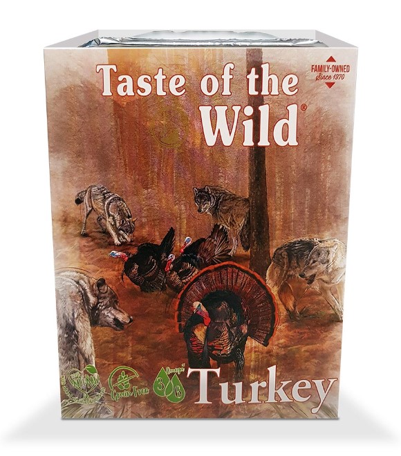 Taste Of The Wild Turkey And Duck Tray In Pate – 390g