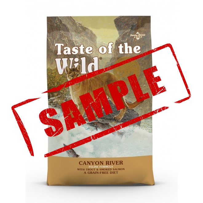 Sample: Taste of the Wild Canyon River Feline