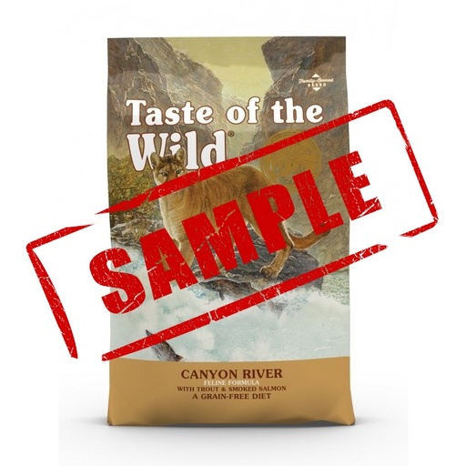 Sample: Taste of the Wild Canyon River Feline