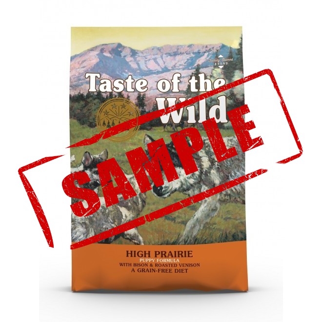 Taste of the Wild High Prairie Puppy Recipe Sample