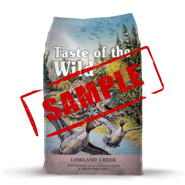 Sample: Taste of the Wild Lowland Creek Feline