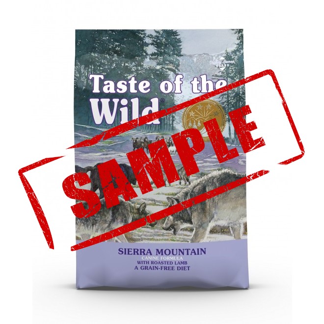 Sample: Taste of the Wild Sierra Mountain Canine