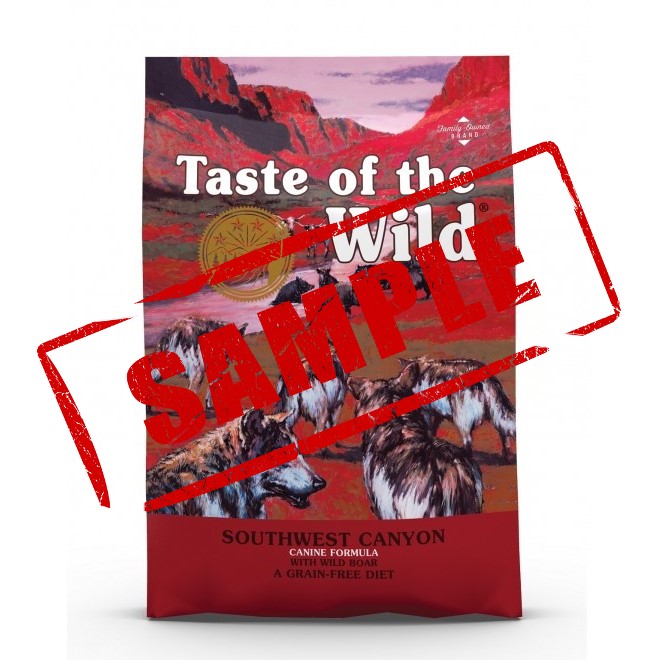 Sample: Taste of the Wild Southwest Canine