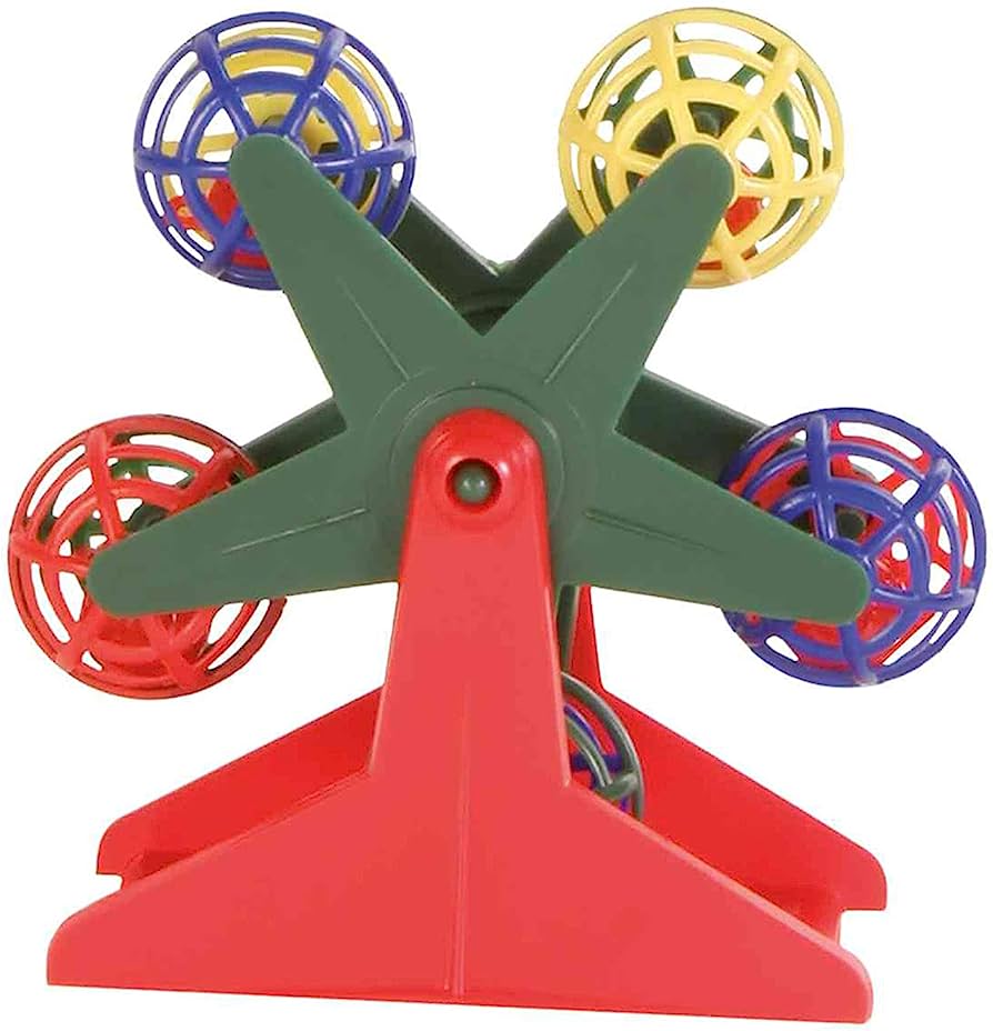 Trixie Ferris Wheel With Little Ratting Balls - 10 Cm