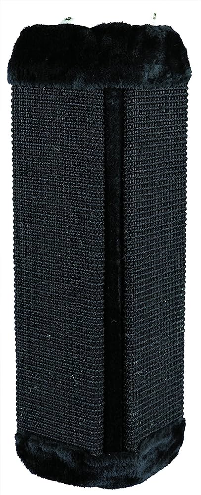 Trixie Scratching board for corners, 32 × 60 cm, black/black