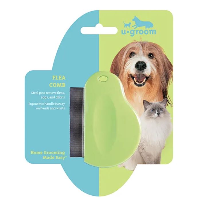 مشط البراغيث من يو-قرووم مع مقبض منحن