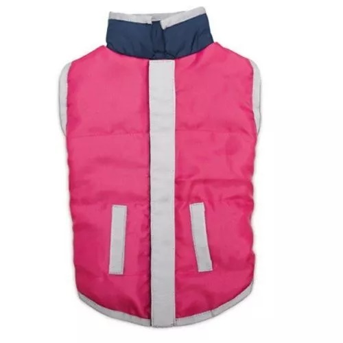 Zack & Zoey Elements Reversible Vest -  Medium Hot Pink