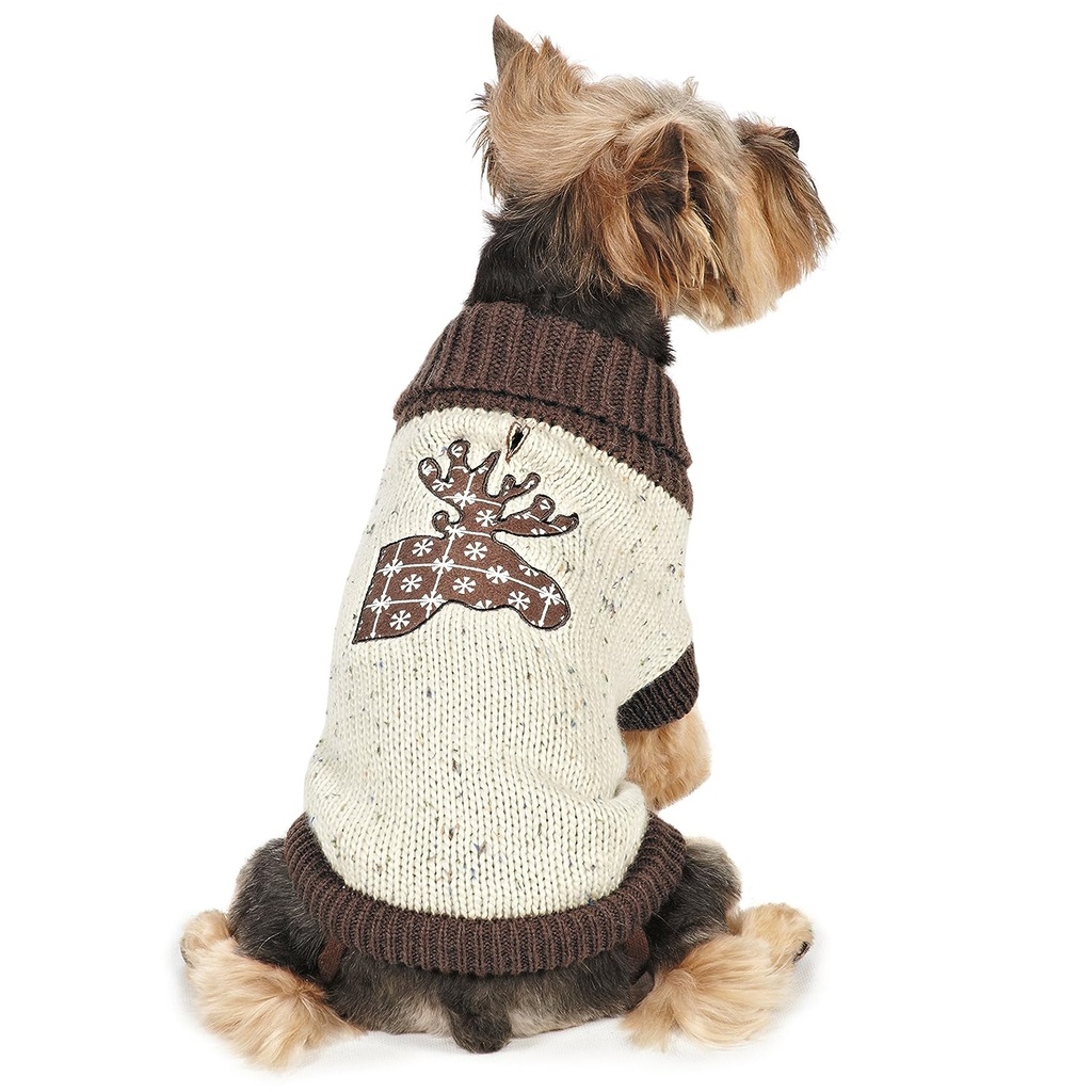 Zack & Zoey Northern Woods Moose Sweater XS