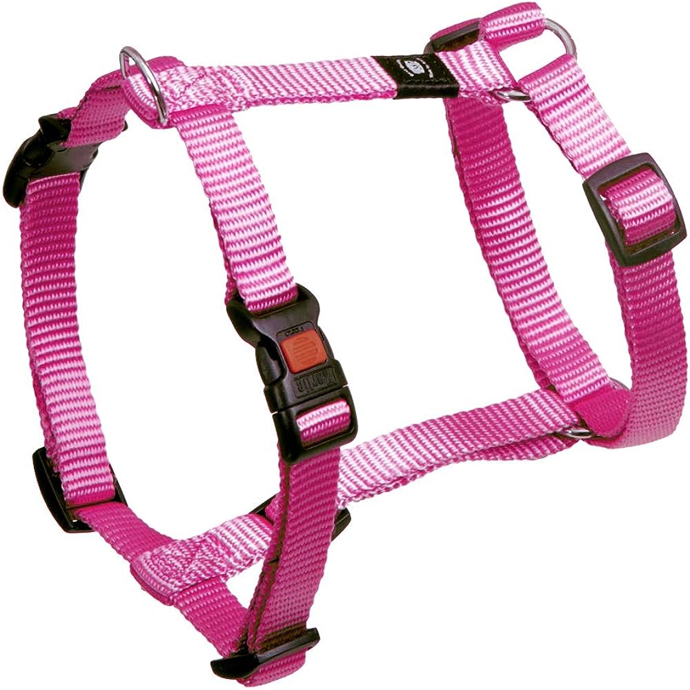 Zack & Zoey Nylon Harness 8-14 In Raspberry Sorbet Pink