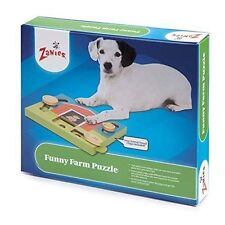 Zanies Funny Farm Treat Puzzle