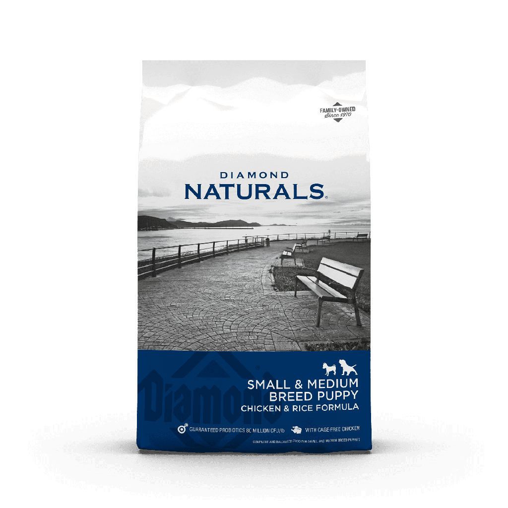 Diamond Naturals Small & Medium Breed Puppy Chicken & Rice Formula 