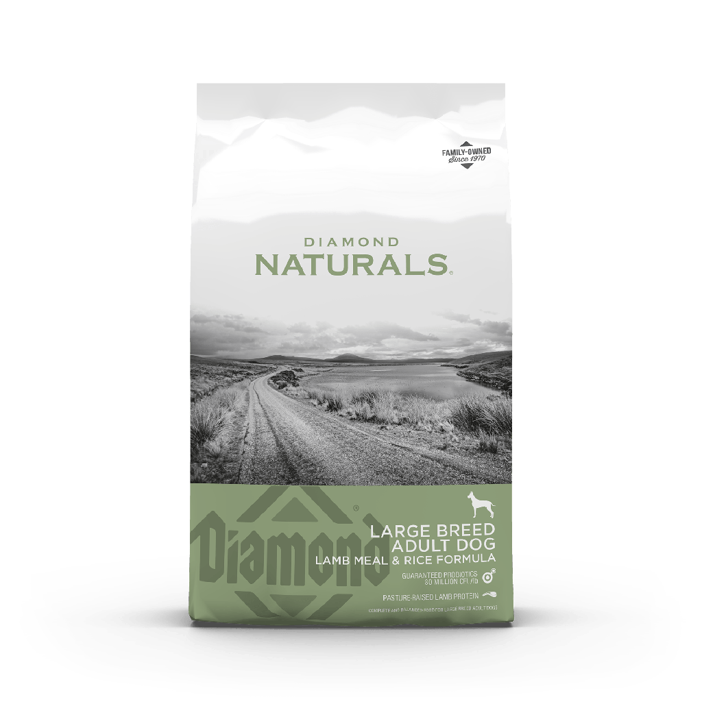 Diamond Naturals Large Breed Adult Dog Lamb Meal & Rice Formula 