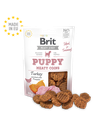 Brit Meaty Jerky - Turkey & Chicken Meaty Coins – 80g for Puppies