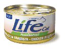 Life Cat Can Chicken Fillet with Lobster - 85g 