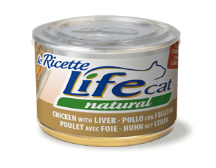 Life Cat Can Chicken with Liver with Carrot  - 150g 