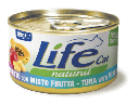 Life Cat Can Tuna with Mixed Fruits - 85g 
