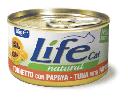 Life Cat Can Tuna with Papaya - 85g 