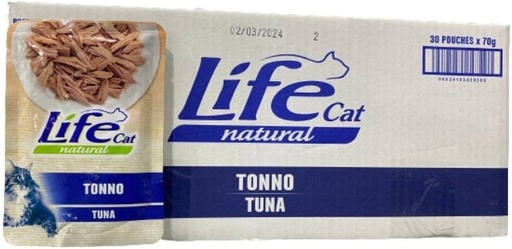 Life Cat Pouch Tuna  - 70g  (30 Pouch)
