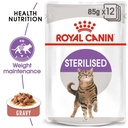 Royal Canin Feline Pouch Sterilised Gravy Formula For Adult Cat – 85g